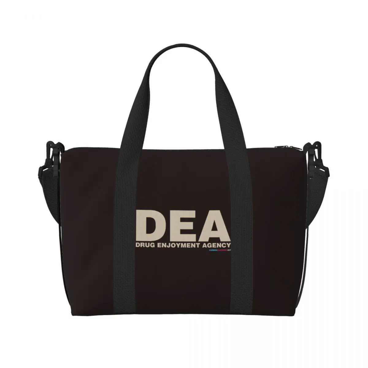 

Men Travel Bag DEA Drug Enjoyment Agency Gym Bag Large Portable Design Handbag Vintage Fashion Sports Bag
