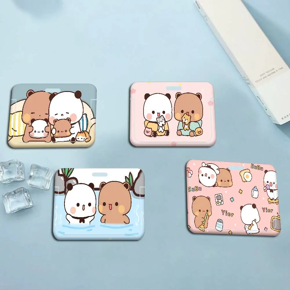 

Популярный персонаж Б-Бубу Д-Дуду: 1 шт. держатель для кредитных карт, банковских карт, удостоверений личности, с ремешком на шею, для студентов