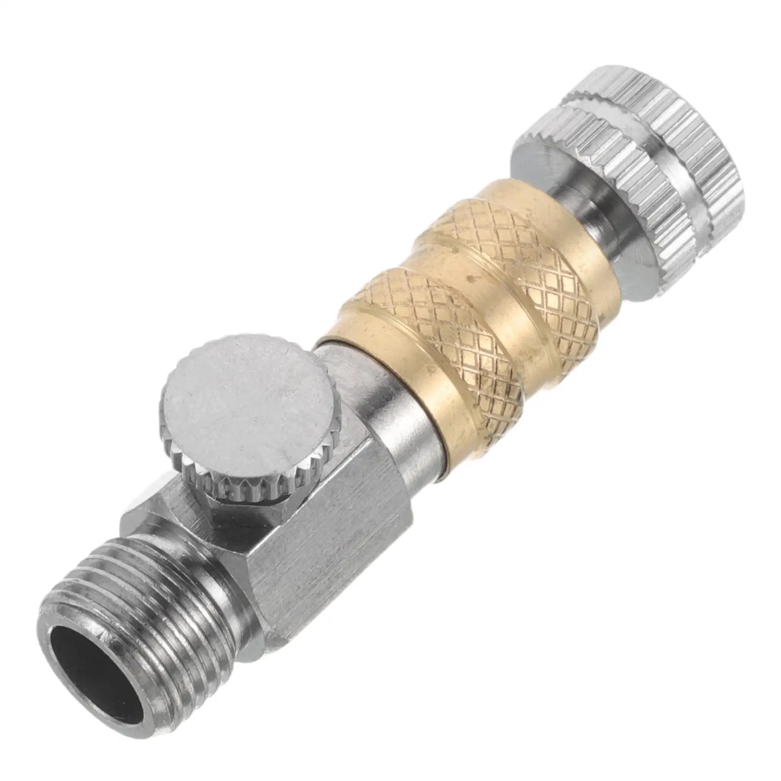 

Air Pump Airbrush Hose Quick Connect Splitter Copper Disconnect Coupler Release