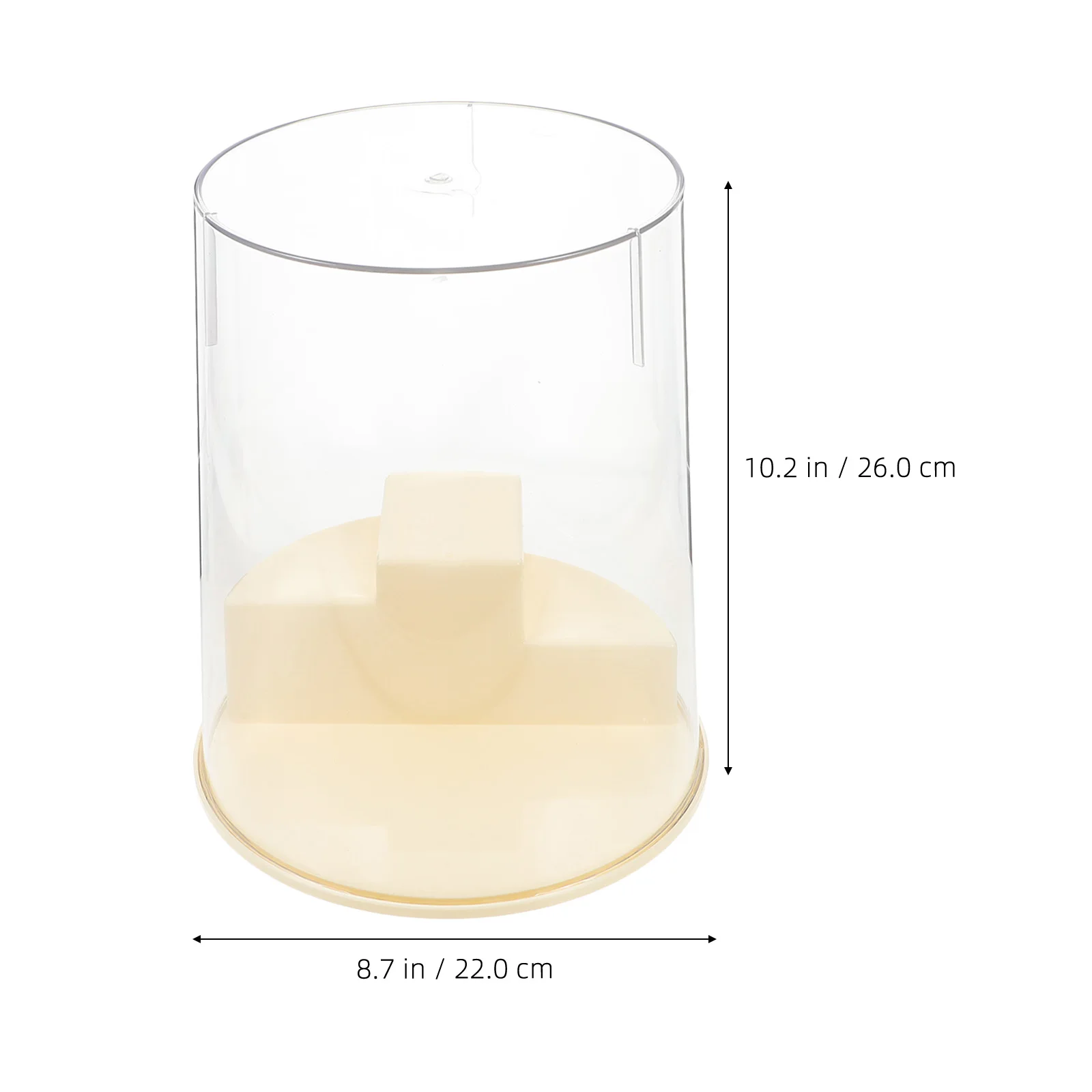 

Sturdy Transparent Display Box For Figurines Action Figure Storage Case Dustproof Exhibition Collection Box Handicrafts Showcase