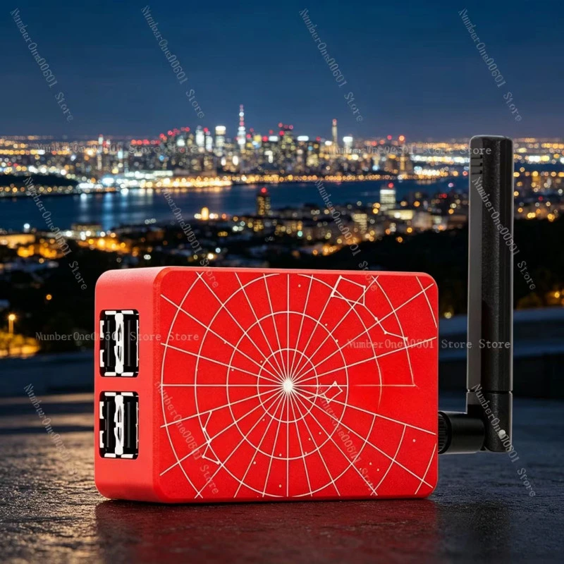 

Mini Astronomy Box Smartphone Control for AM5 Mount & for Camera, Portable Star Guiding Controller Box for Astrophotography