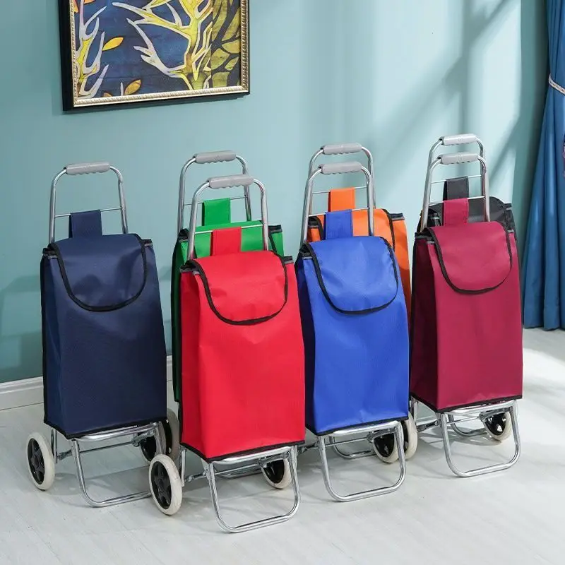 portable-hand-pulled-shopping-cart-vegetable-buying-car-stair-climbing-household-luggage-small-trailer-convenient-purchase