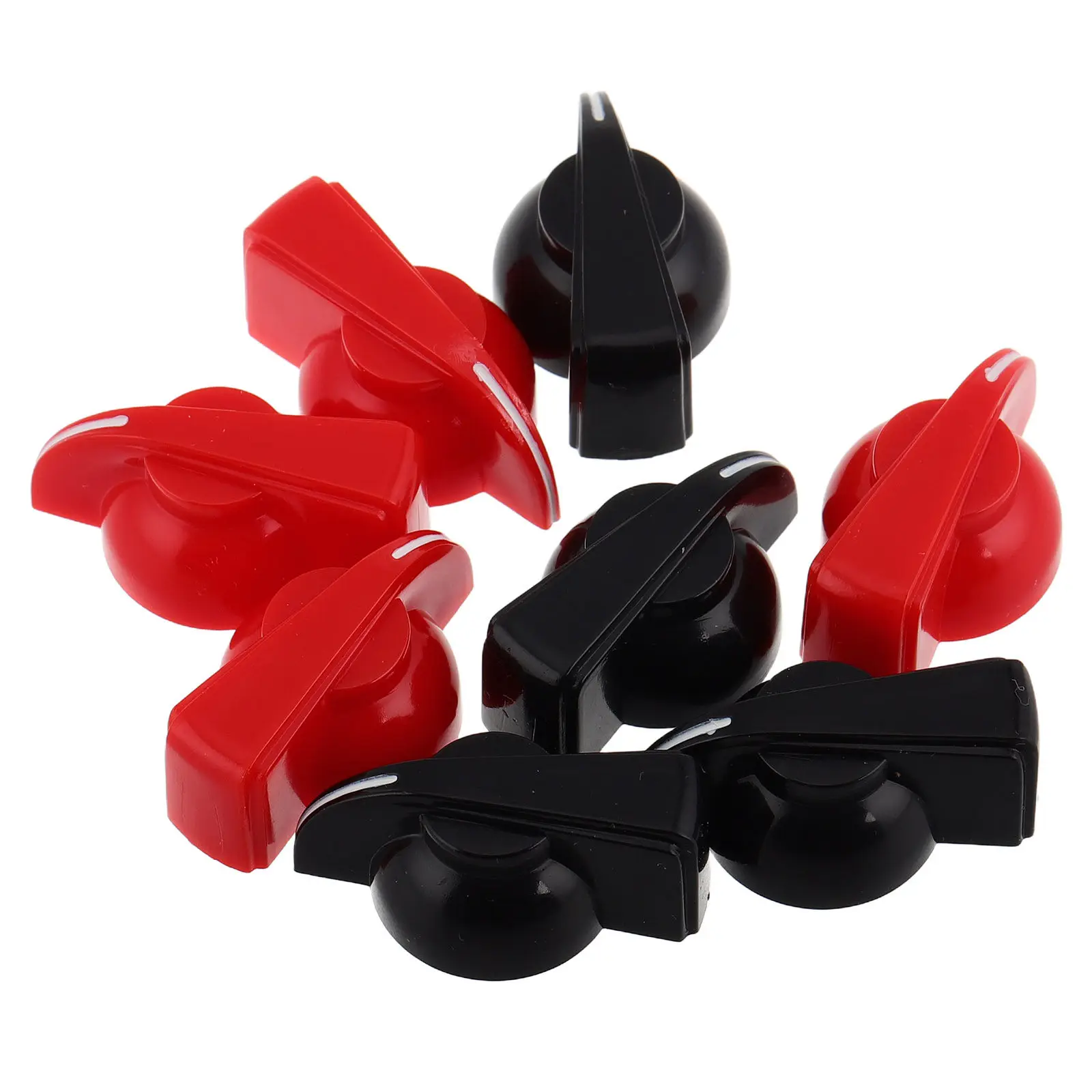 8Pcs Potentiometer Knobs Large Control Knobs Precise Volume Tone Adjustment for Guitar Amplifier Pedals Guitar Parts Accessories