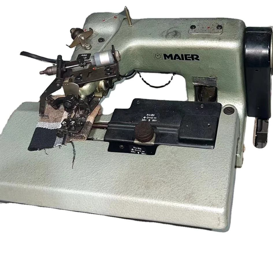 Used Deutschland Maier D3253 Blind Stitch Sewing Machine Single Needle