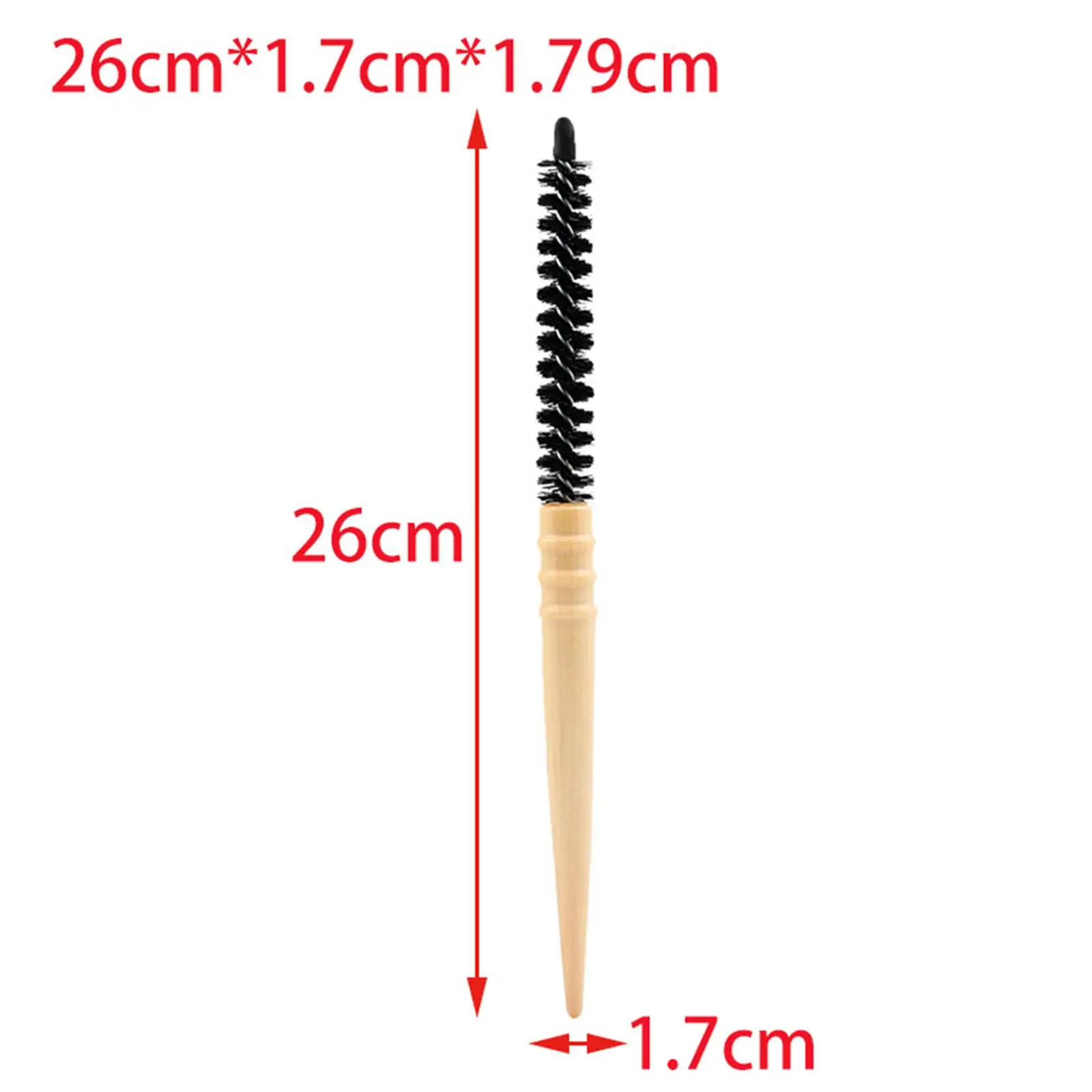 فرشاة شعر مستديرة صغيرة ، فرشاة تصفيف الشعر المجعد والمموج