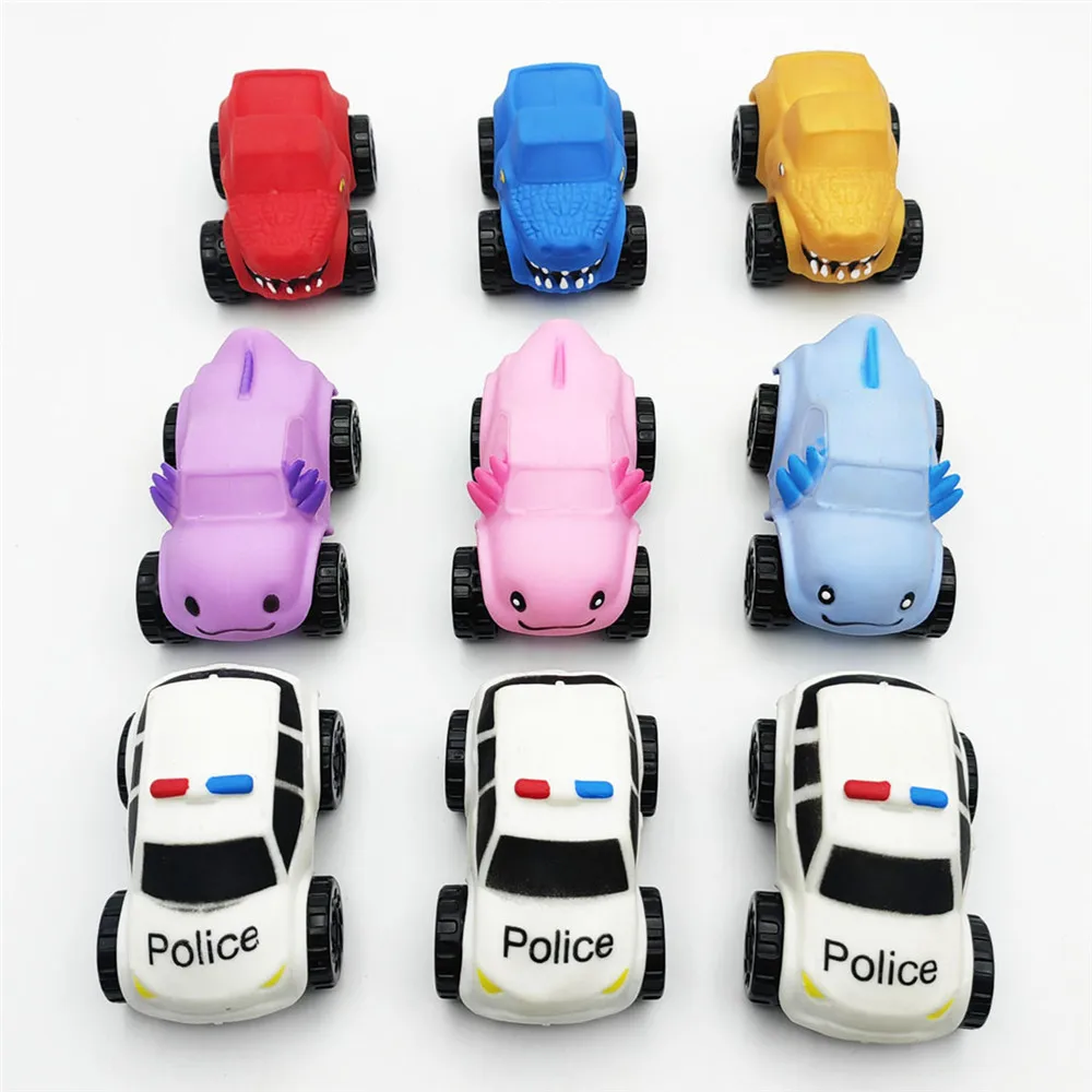 Deformed Toy Car Cute Expandable Car Toy Pinch and Pressable Slow Rebound Car Toy Squeeze Stress Relief Toy for Adults Kids