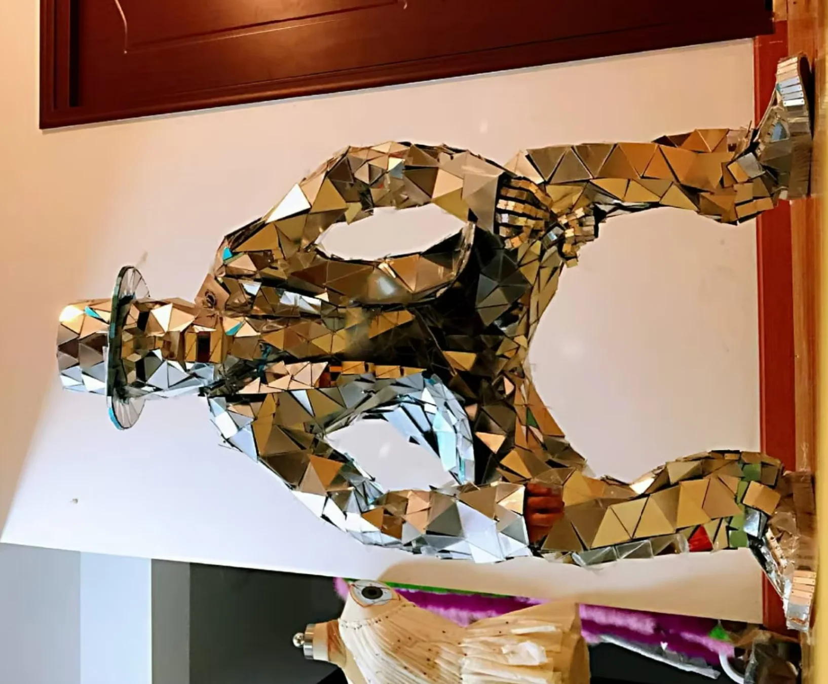 

Shiny Mirror men Costume stage Performance Halloween costumes Cosplay Christmas party show laser light future technology clothin