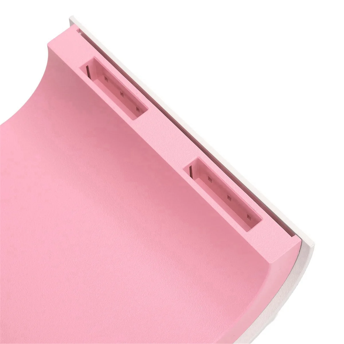 TYMQ لعبة تخزين الرف للتبديل PS4 PS5 لعبة القرص حامل لعبة القرص الرف ل Xbox متعددة الوظائف القرص الرف الأبيض الوردي