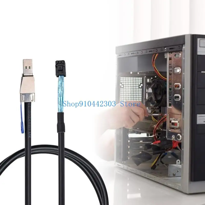 External SAS3.0 SFF 8644 to SFF 8643 36PIN Cable 12Gbps Server External Hard