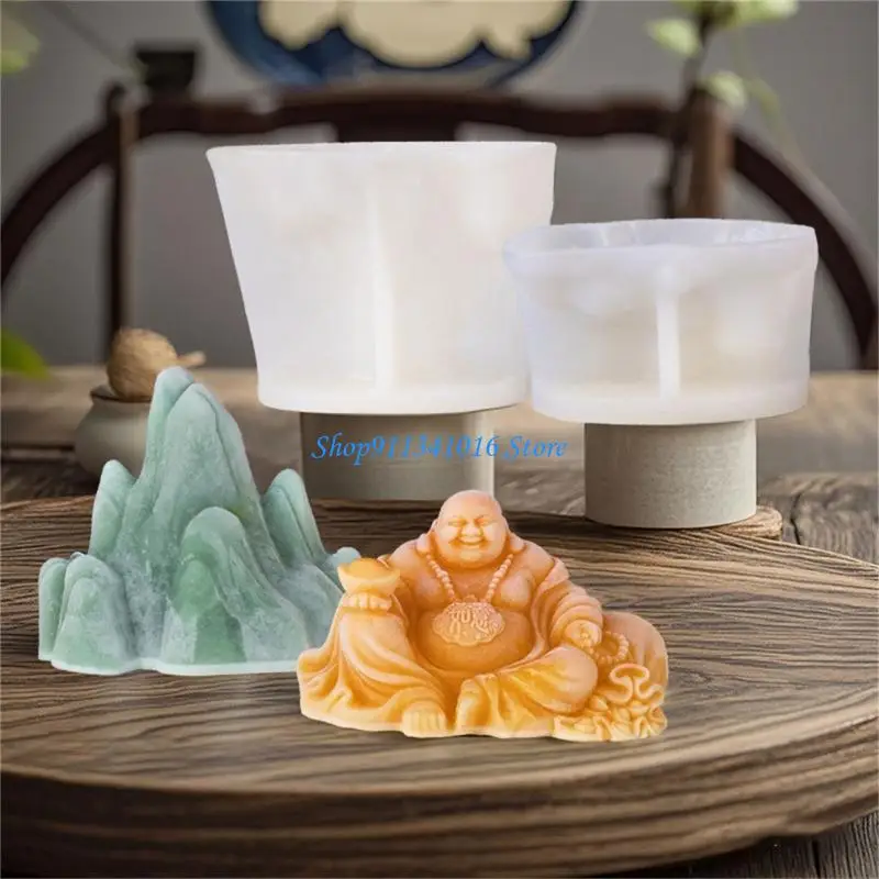 Reusable Buddhas Silicone Cake Mold For Mousse Dessert Nonstick Easy Releases