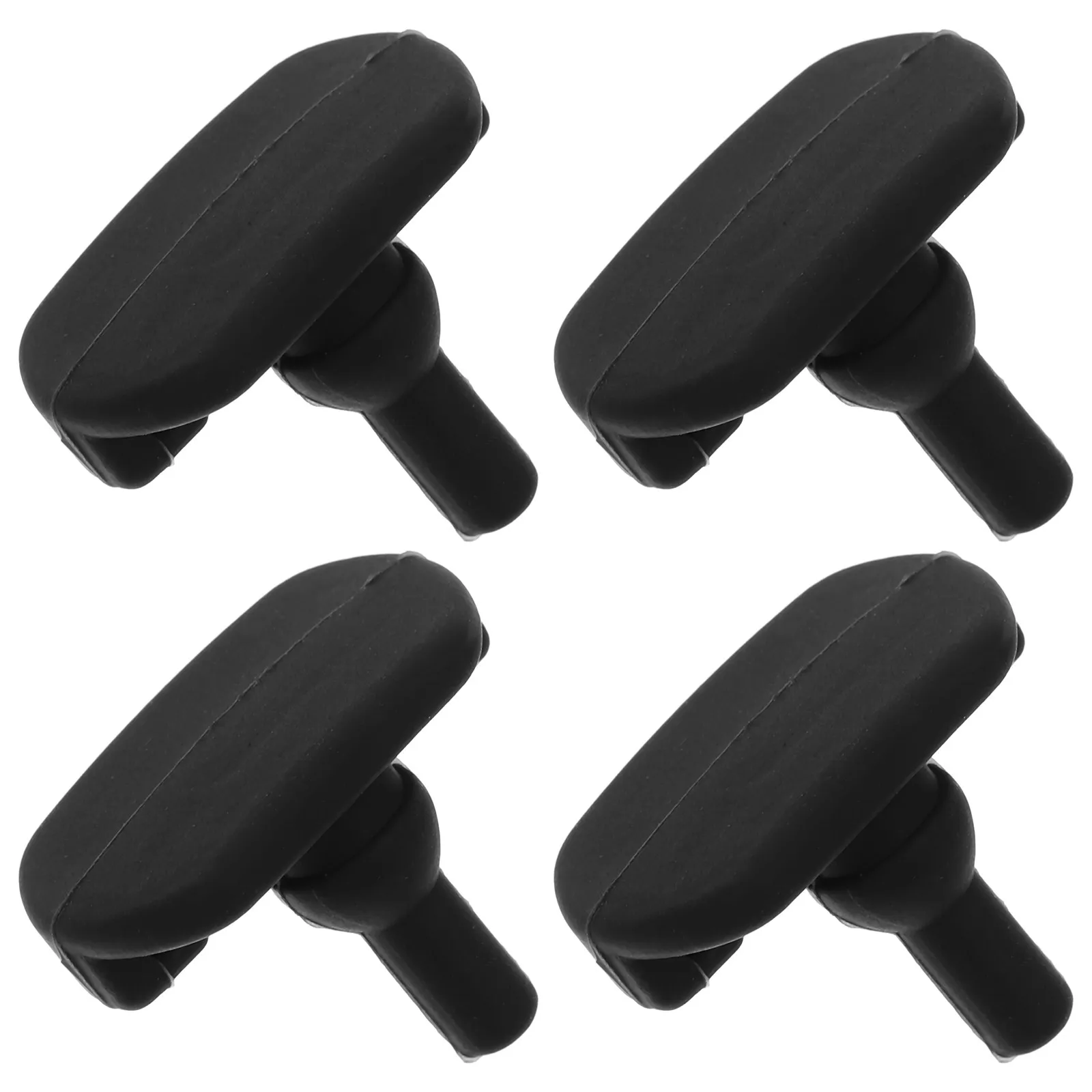 4Pcs Air Fryer Tray Feet Bumpers Protective ABS Cushion Covers Scratch Resistant Replacement Parts Air Fryer Bumpers