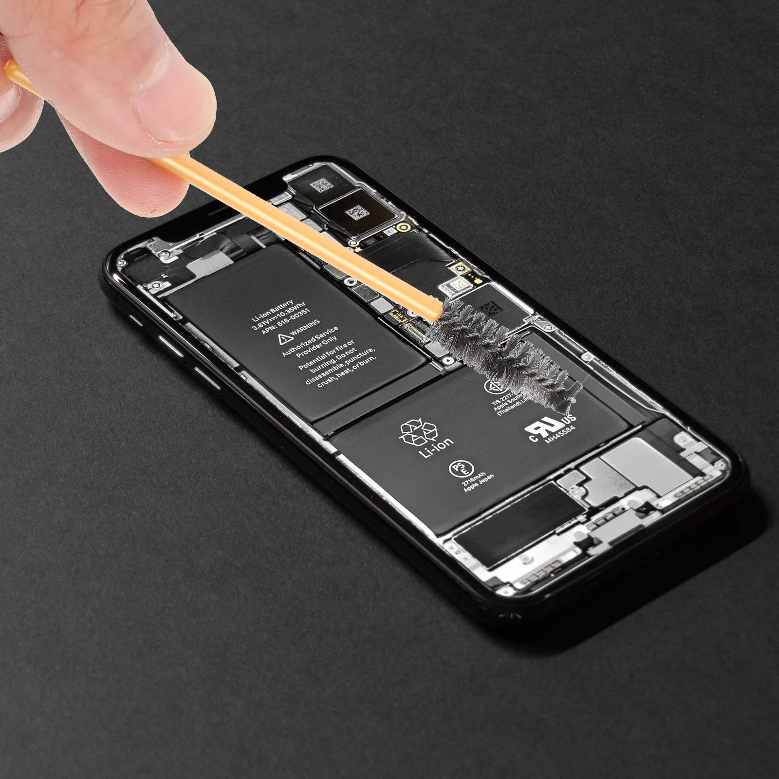 

50Pcs Headphone Cleaning Brush Professional Electronic Devices Cleaner Kit for Earphones Speakers Phones Headset Maintenance