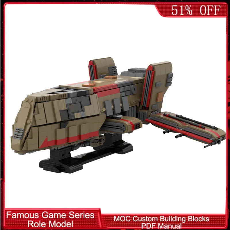 2116 pièces Star Fighting Cosmic Cruiser MOC, blocs de construction modulaires personnalisables, jouet DIY populaire pour enfants, design simple, cadeau de Noël