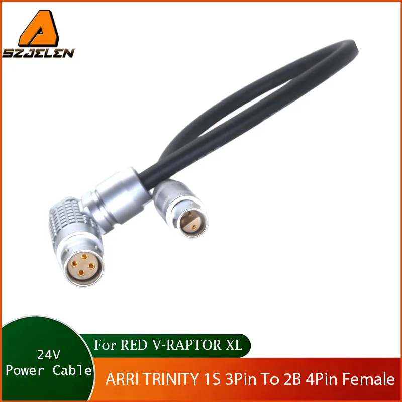 ARRI TRINITY 1S 3Pin To 2B 4Pin/2B 8Pin Female 24V Power Cable For ALEXA mini AMIRA miniLF S35/RED V-RAPTOR XL