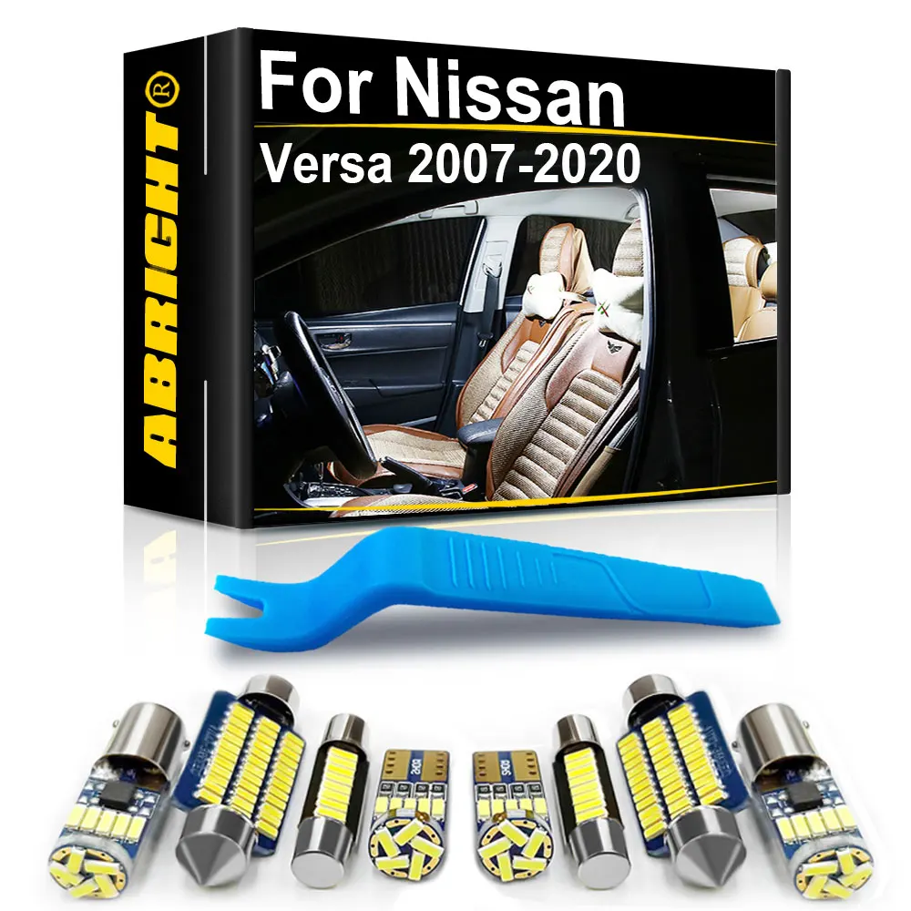 

Car LED Interior Light Canbus For Nissan Versa 1 2 Note 2007 2008 2010 2012 2013 2014 2015 2016 2017 2018 2019 2020 Accessories