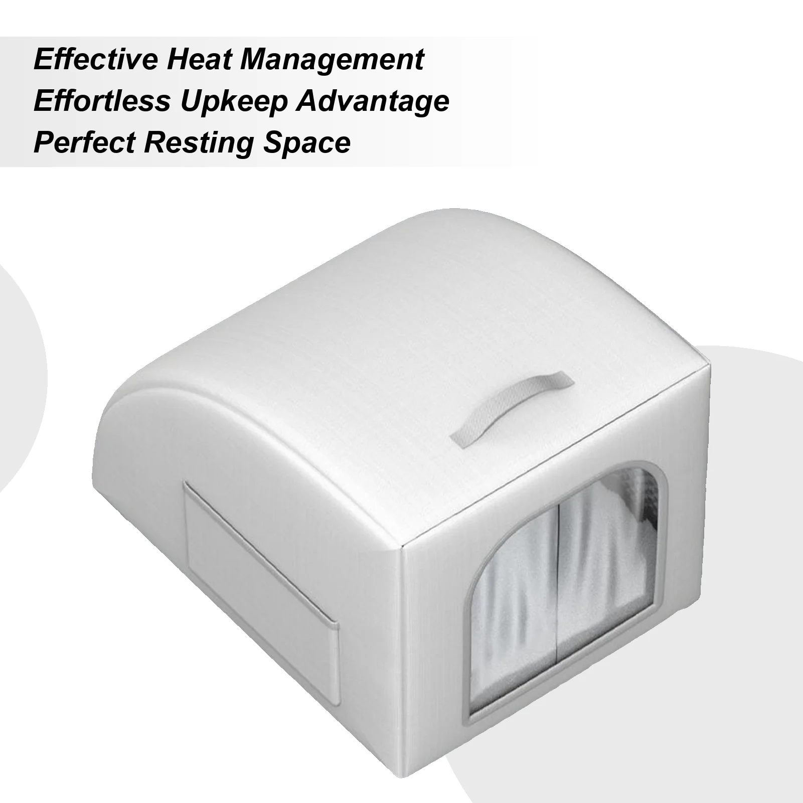 

Cooling House For Pets Folding Cat Cooling Shelter For Heat Indoor Outdoor Dog Room With 8 Ice Bags For Front Door Backyard