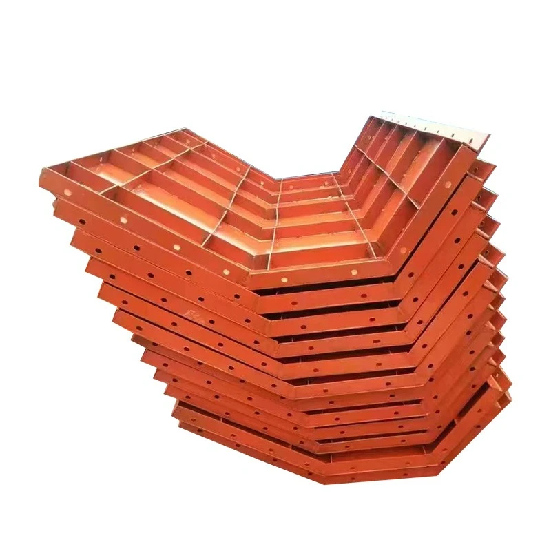Plate special-shaped composite steel formwork bridge culvert construction site anti-collision