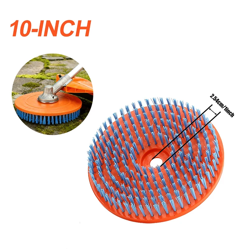 1PCS 10inch Lawn Mower Cleaning Brush Garden Tool Cleaning Brush Lawnmower Parts Cleaning Accessory Horticulture Tool