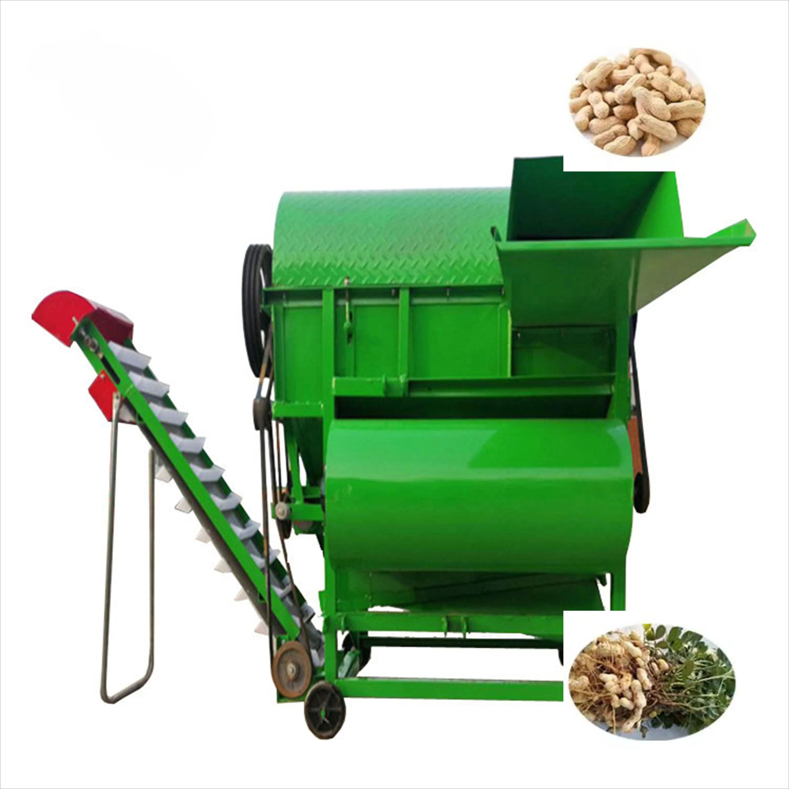 

Automatic Dry Wet Dual Purpose Groundnut Harvester Thresher Peanut Harvesting Picker Machine for Sale