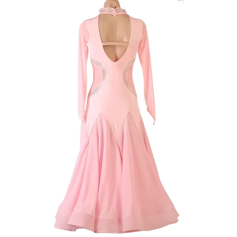 Bühnenanzug mit Pailletten, Outfits, Ballsaal, moderner Tanz, Kleid, Ständer, Kostüm, Flamenco, Damen, 2025, Mädchenkleidung, Drag Queen, Wettbewerbssets
