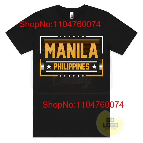 Travel T Shirt MANILA PHILIPPINES Vintage Print Poster Souvenir  vintage Washed Stretched Soft Comfortable graphic Versatile