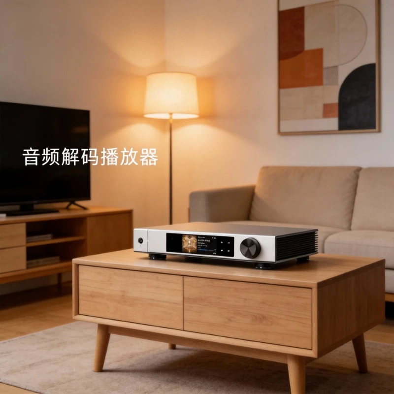 Audio Decoding Player Network Streaming Media Receiver for Online Music Data Broadcast