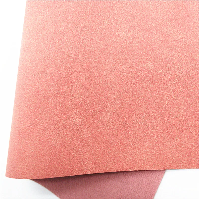 Bright Colors Suede Faux Leather Thick Suede Synthetic Leather Vinyl Leather Sheets For Flowers Bracelet Bows DIY 21x29CM Q801