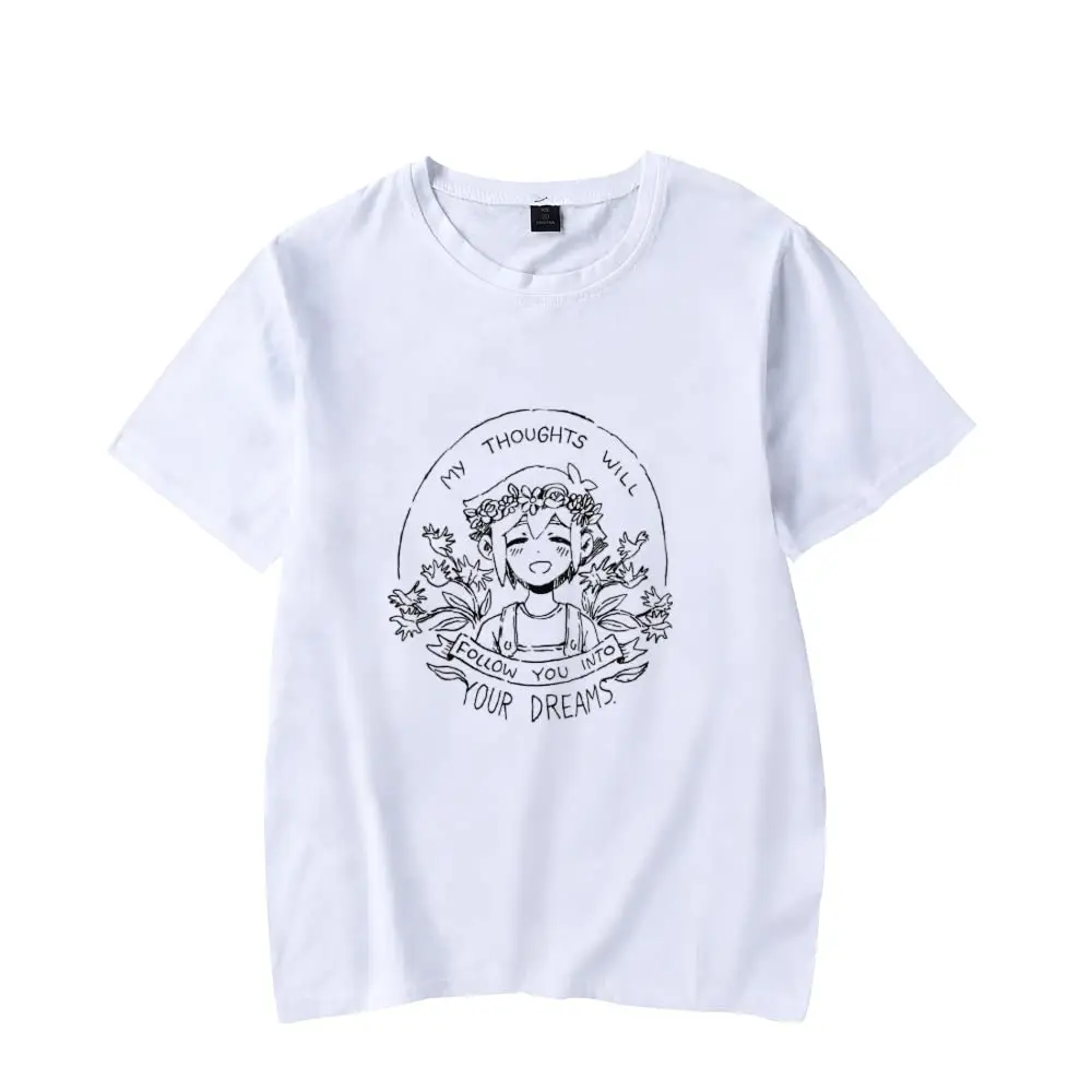 2024 Omori Basil Short Sleeve Tee Women Men Crewneck T-Shirt Casual Harajuku Summer Tops