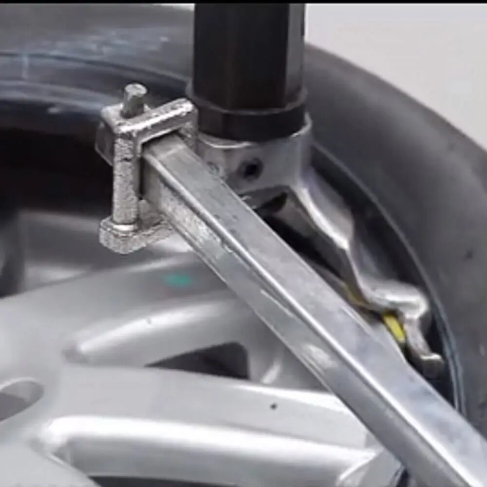 Strumento per smontagomme per carichi pesanti a basso profilo - Kit rullo e barra di leva per martello demolitore per camion/SUV (ruota massima 24")