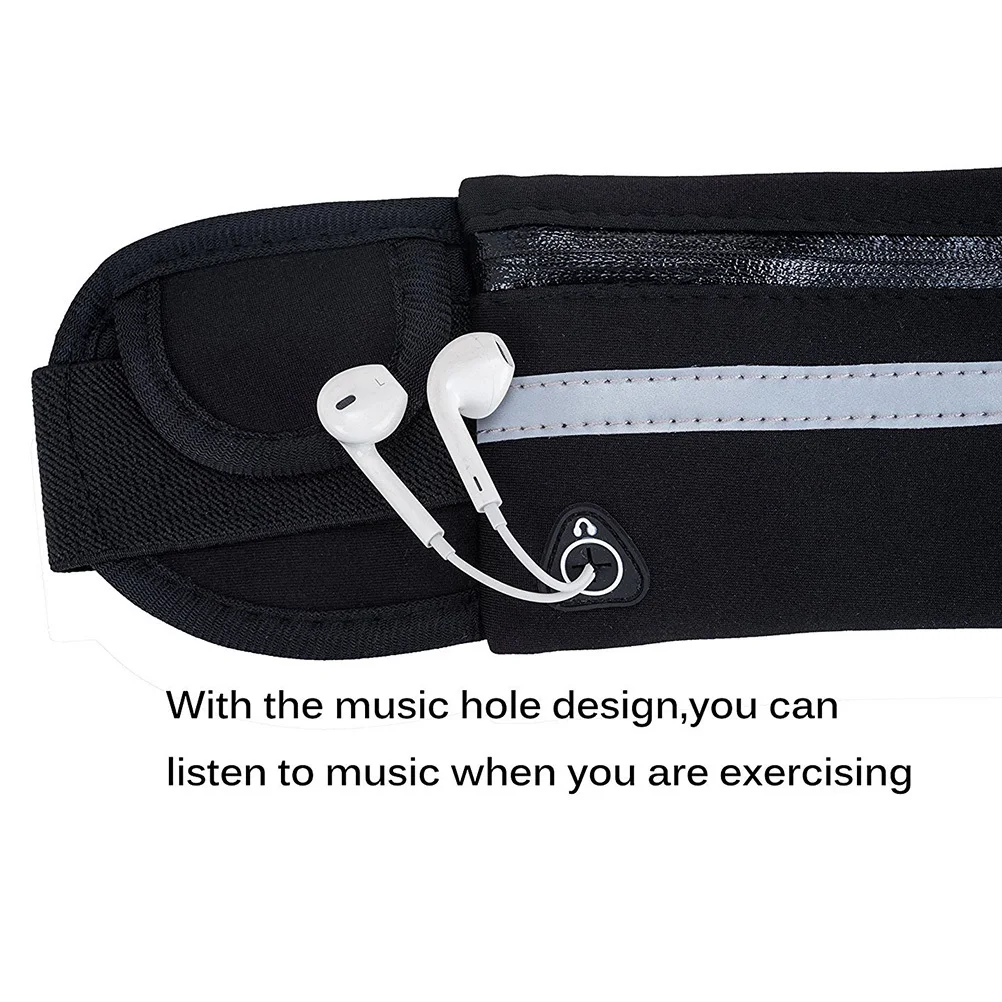 

Lightweight Waterproof Waist Bag for Phones Large Capacity Outdoor Fanny Pack Ideal for Running Hiking Biking Travel Dog Walking