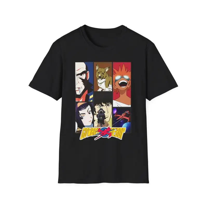 

Cowboy Bepop Anime Spike Spiegel Shirt, Faye Valentine Shirt, Space Cowboy Shirt, Classic Anime