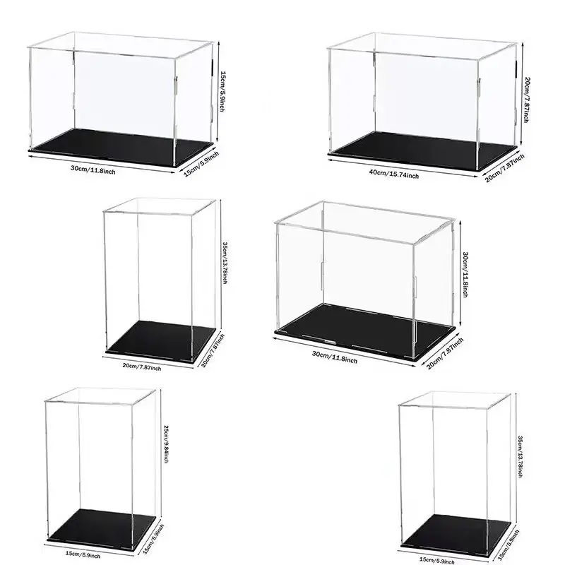 Customizable Acrylic Display Box For Mobile Characters, Handmade Dolls, Car Models, Blind Boxes, Toy Storage Boxes, Display Rack