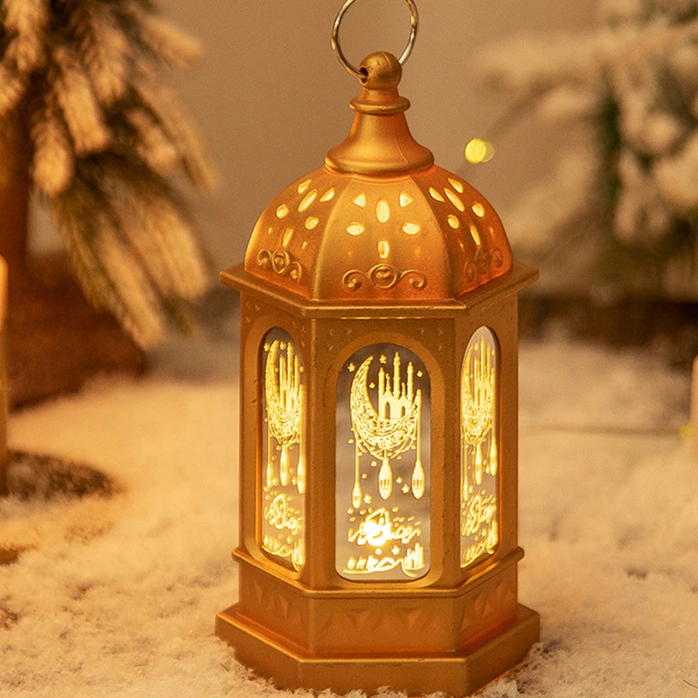 

2pcs Retro Led Lantern Vintage Lamp Decorative Home Decor Flameless Light Operated Desktop Party Decoration
