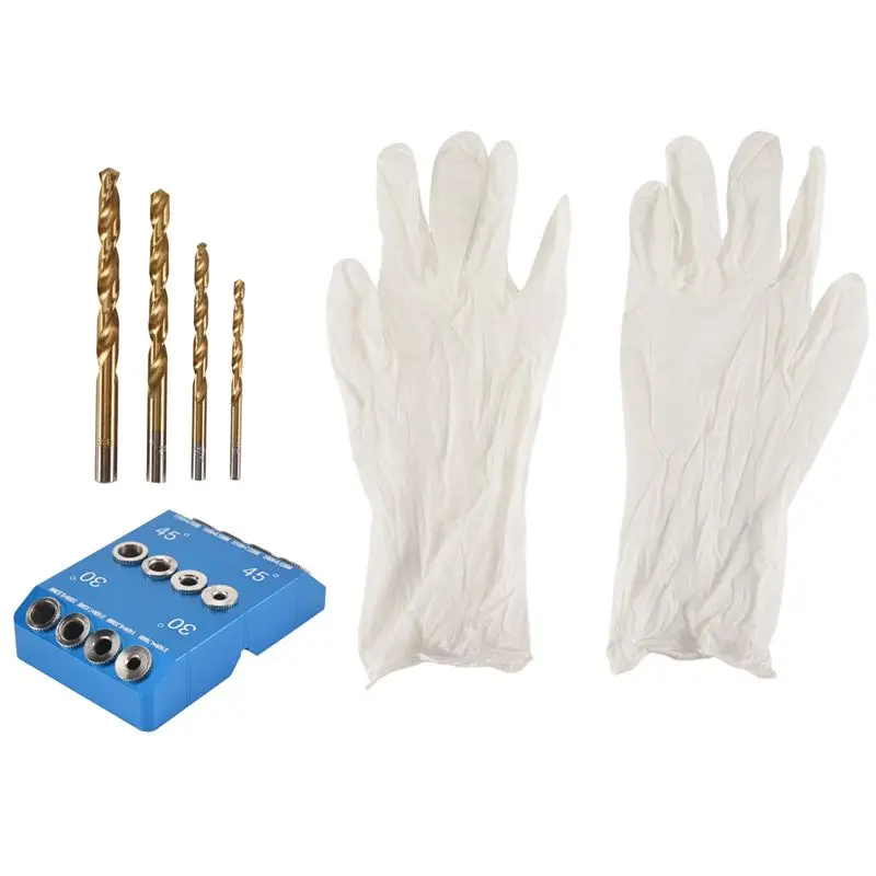 veho-30-45-90-degree-angled-drill-guide-jigmetal-drill-jig-for-multi-angle-drillingfor-cable-railing-lag-screw-kit