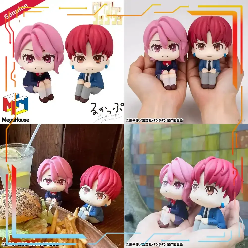 

MegaHouse Dandadan Shiratori Aira Enjouji Jin Pre-painted Anime Figure Model 11cm Collectible Toy Display Decoration Official