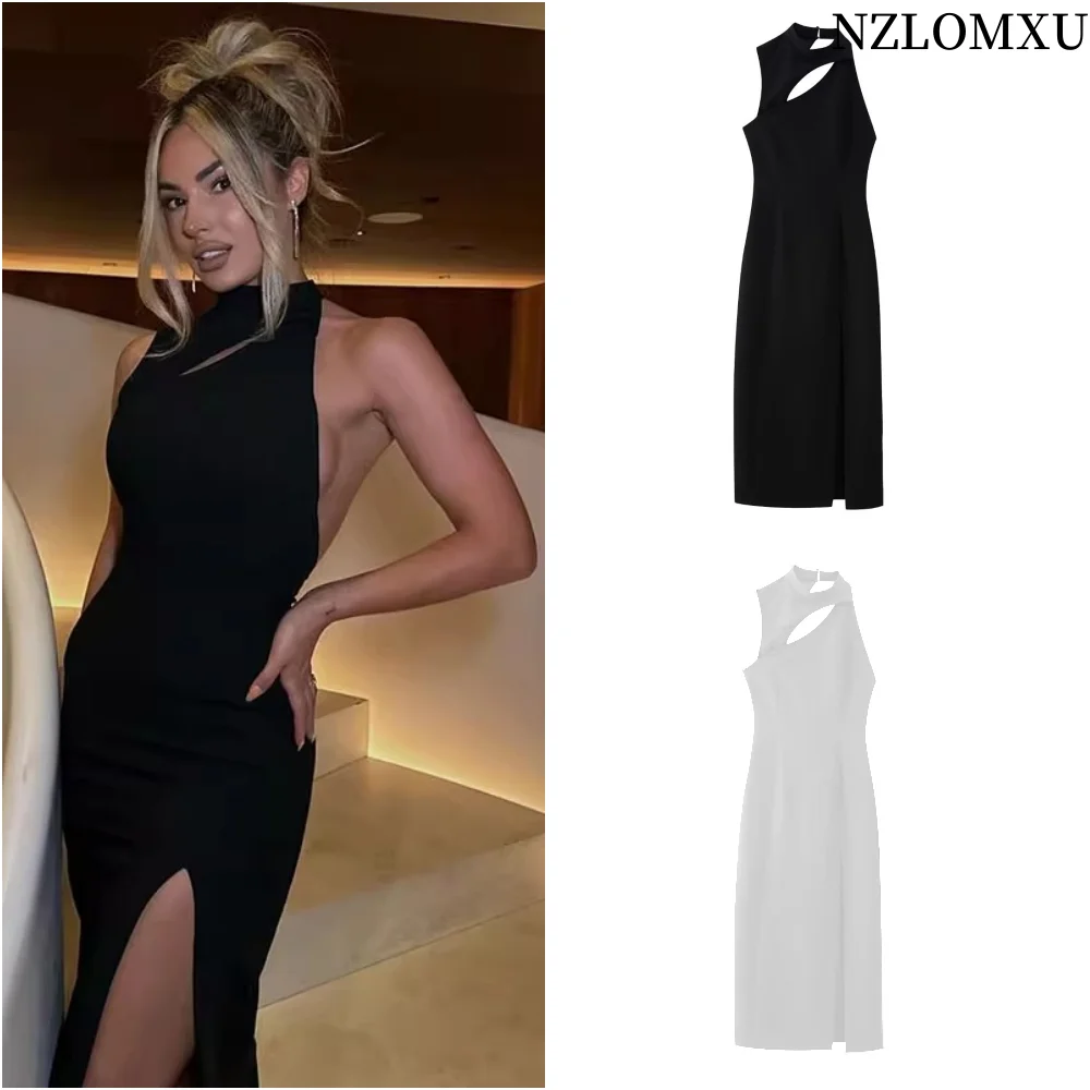 قطع فساتين سوداء المرأة عارية الذراعين فستان طويل امرأة قبالة الكتف أكمام Bodycon فستان 2025 فساتين الحفلات المسائية مثير