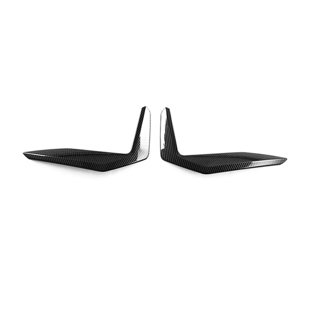 Rear Bumper Lip Splitter Canards Cover For BMW X1 U11 2023 2024 Xline Fog Lamp Cover Trim - ABS