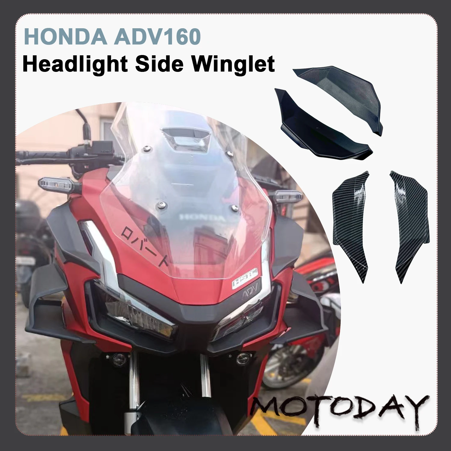 

For HONDA ADV160 Headlight Side Winglet ADV160 Accessories Motorcycle Accessories