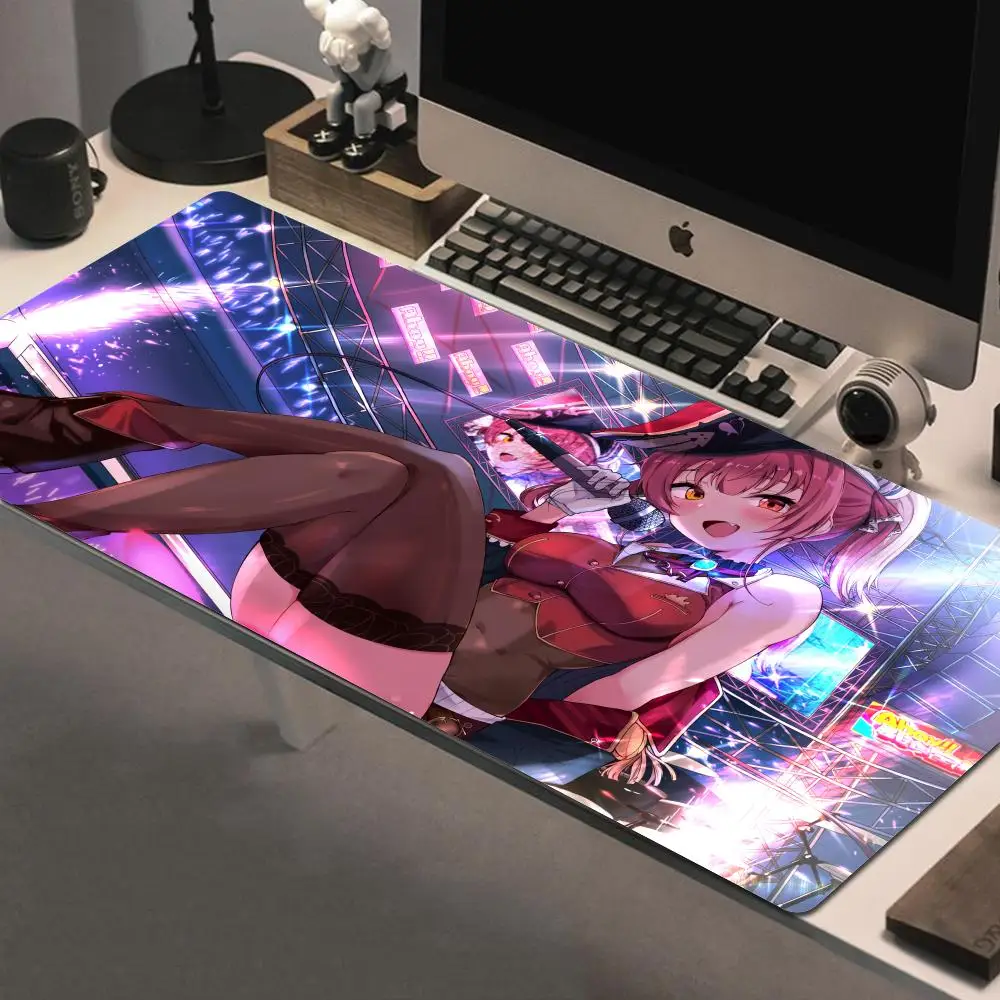 

HD -H Houshou marine Mousepad Mouse Mat With Pad gaming accessories Prime Gaming XXL Keyboard Pad Stitch Padding Mat