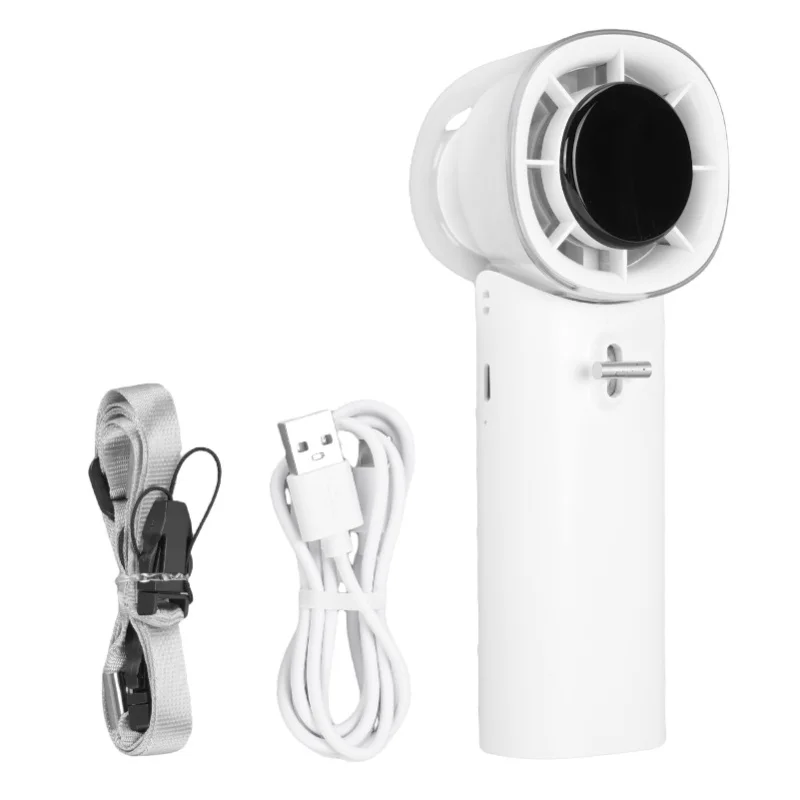 

Portable Handheld Fan Quiet 3600mAh Rechargeable Battery Operated 128 Speed Personal Mini Travel Fan For Camping Beach Outdoor