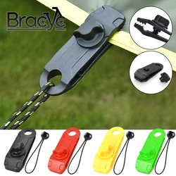 5PCS Tent Canopy Clip Outdoor Wind Rope Reusable Clamps Awning Tarpaulin Buckle Camping Mountaineering Shelters Accessories