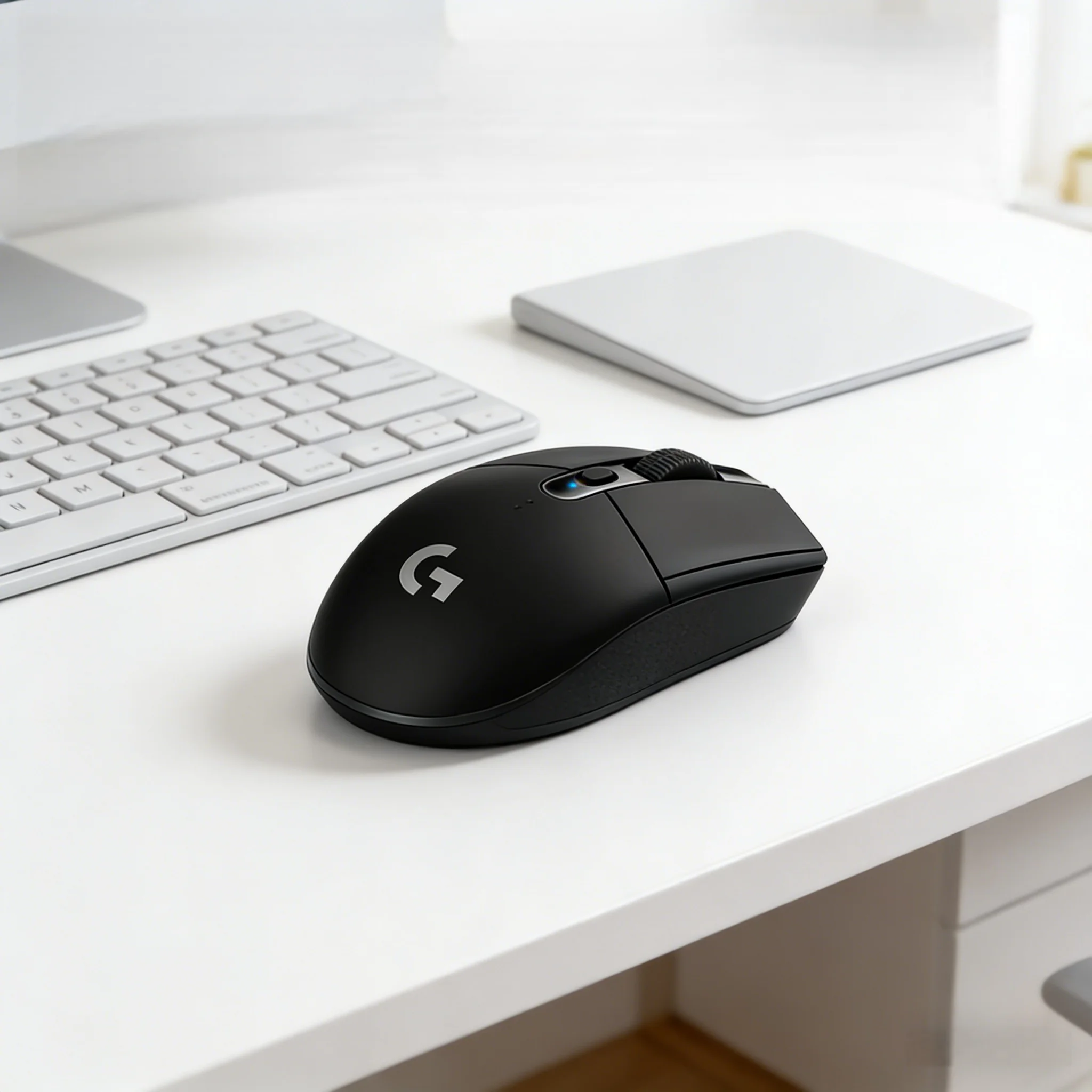 Logitech G305 LIGHTSPEED Wireless Gaming Mouse, HERO 12K Sensor 12000 DPI, 1ms Low Latency for PC FPS MOBA Gaming