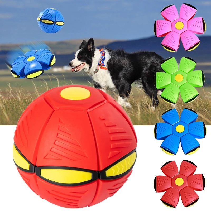 Kids Flying Saucer Ball Flat Throw Disc Ball Toys For Boys Outdoor Garden Beach Game Children\'s Sports Balls Decompression Gifts