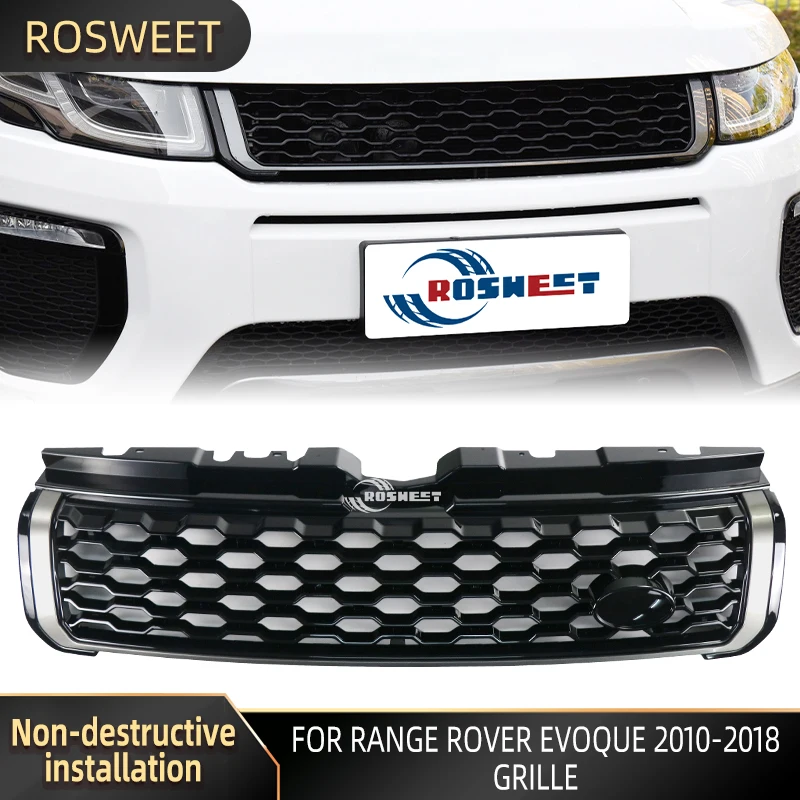 

Front Bumper Grill For Range Rover Evoque 2010-2018 Racing Grille Car Accessories