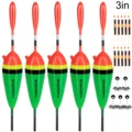 5pcs green 3in