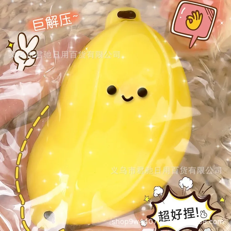 Creative Red Apple Stress Relief Toy Food Grade Silicone Slow-Rebound Fidget Item Holiday Gift