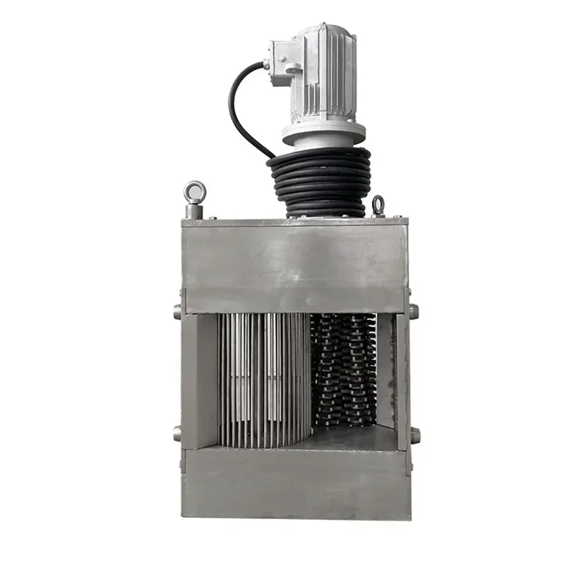 Stainless steel grating machine, decontamination machine, channel sewage treatment pump station