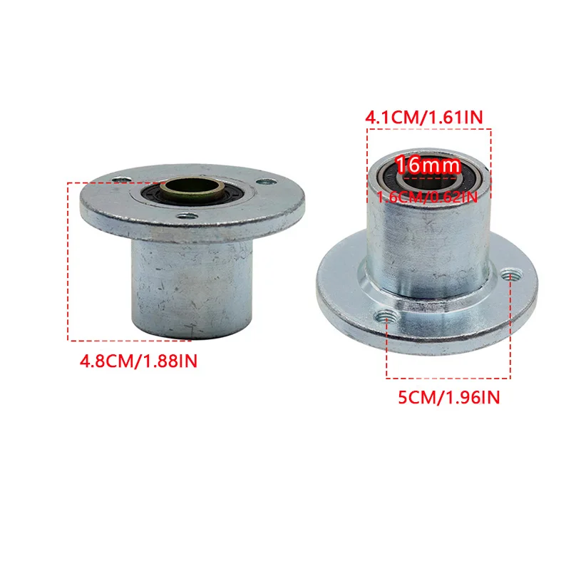 5 inch front wheel hub with bearing seal for DIY China 110cc 168 200F Go Kart Dirt Bike Go Kart ATV UTV Quad Bike Parts