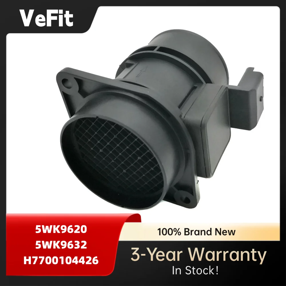 

Premium Mass Air Flow Sensor MAF 5WK9620 5WK9632 H7700104426 Fit for Nissan Primastar X83 Opel Vivaro Renault Trafic II Vauxhall