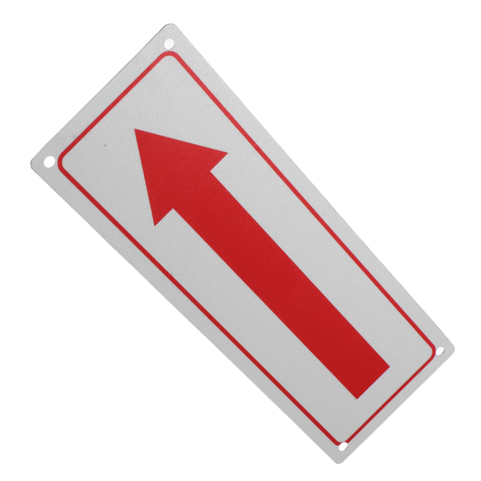 

Arrow Sign Aluminum Alloy Clear Visible Universal Indoor Outdoor Directional Safety Sign Schools Roads Arrow Signs Outdoor